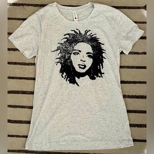 Next Level Apparel Gray Graphic Tee